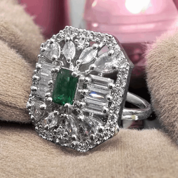 Emerald AD Ring