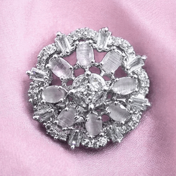 Pink and Silver AD ring.